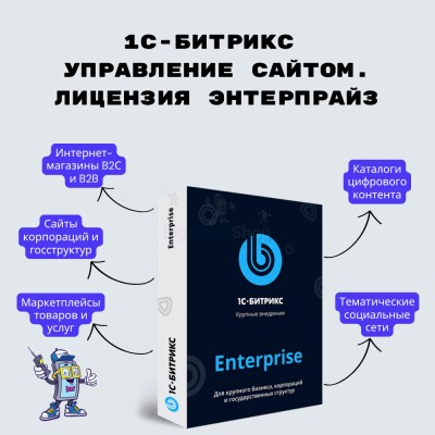 1С-Битрикс: Управление сайтом. Лицензия Энтерпрайз - купить в Братовщиной